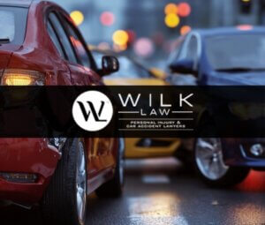 Lyft car accident involving multiple cars in Allentown, Pennsylvania