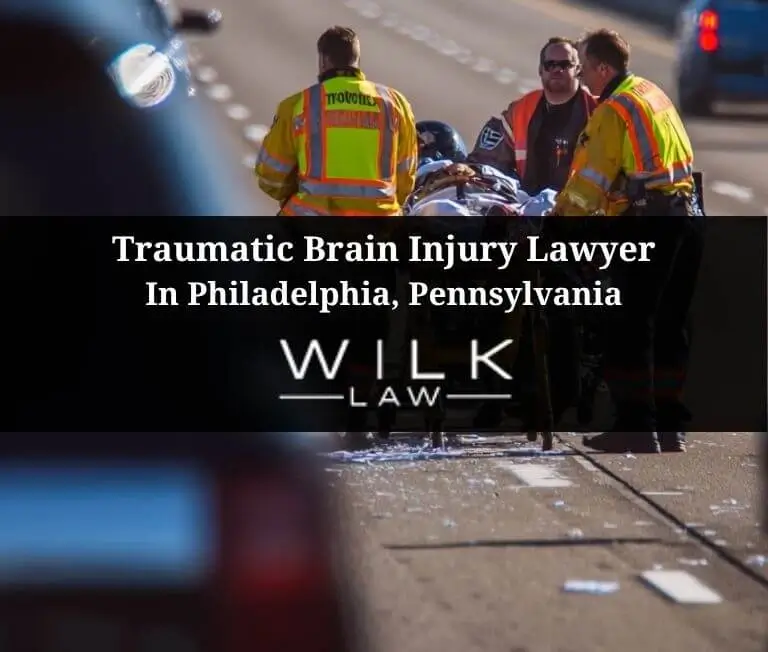 Highway accident in Philadelphia, Pennyslvania involving a traumatic brain injury related to a case handled by Wilk Law Personal Injury & Car Accident Lawyers